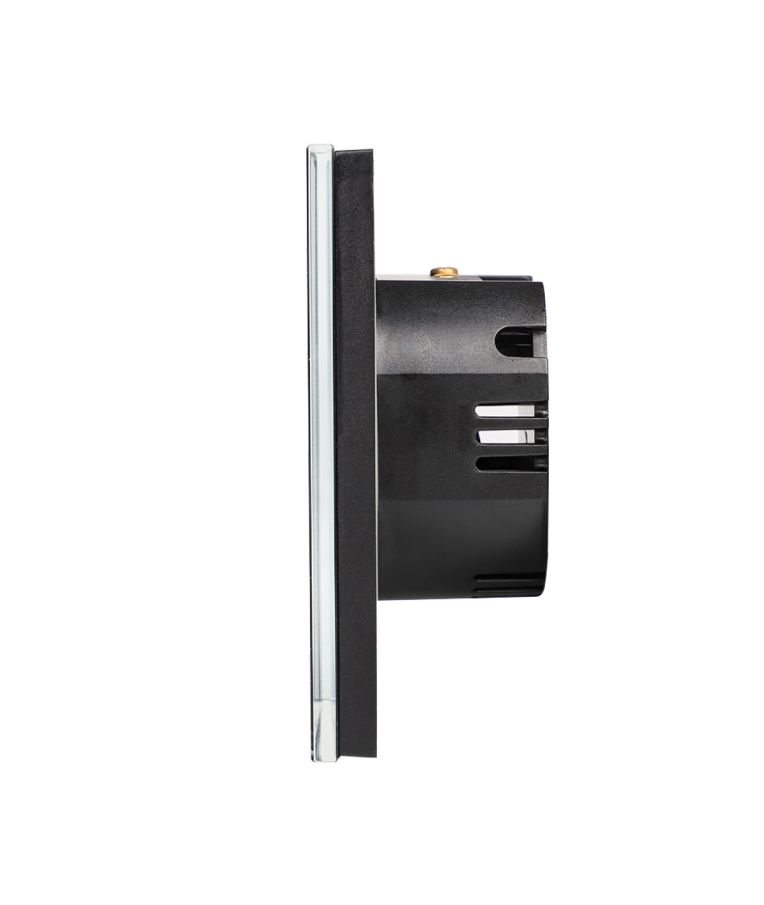 WiFi dvipolis sensorinis jungiklis Feelspot, juodas 800W 6