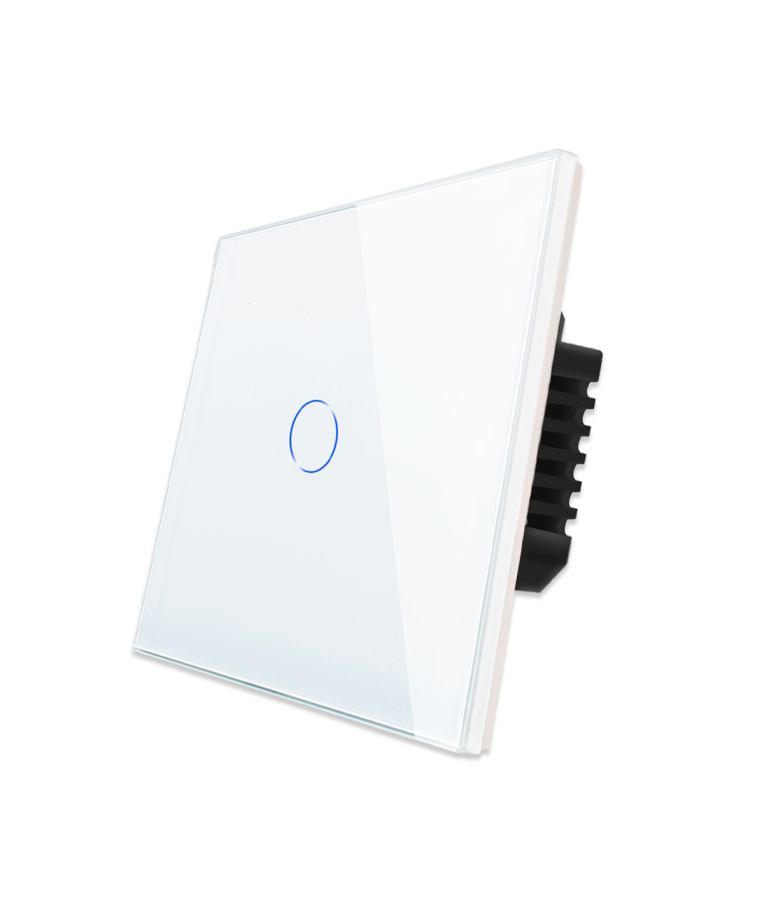 WiFi vienpolis sensorinis jungiklis Feelspot, baltas 800W 3