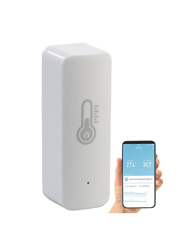 Temperatūros ir drėgmės jutiklis Feelspot FS-TH03W WiFi, Tuya 2