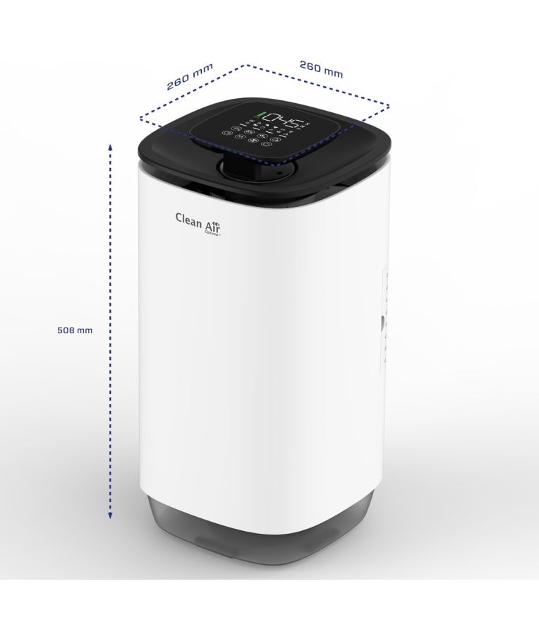 Išmanusis HEPA oro drėkintuvas – valytuvas Clean Air CA-808 Smart