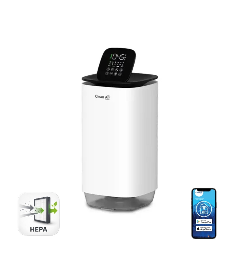 Išmanusis HEPA oro drėkintuvas – valytuvas Clean Air CA-808 Smart