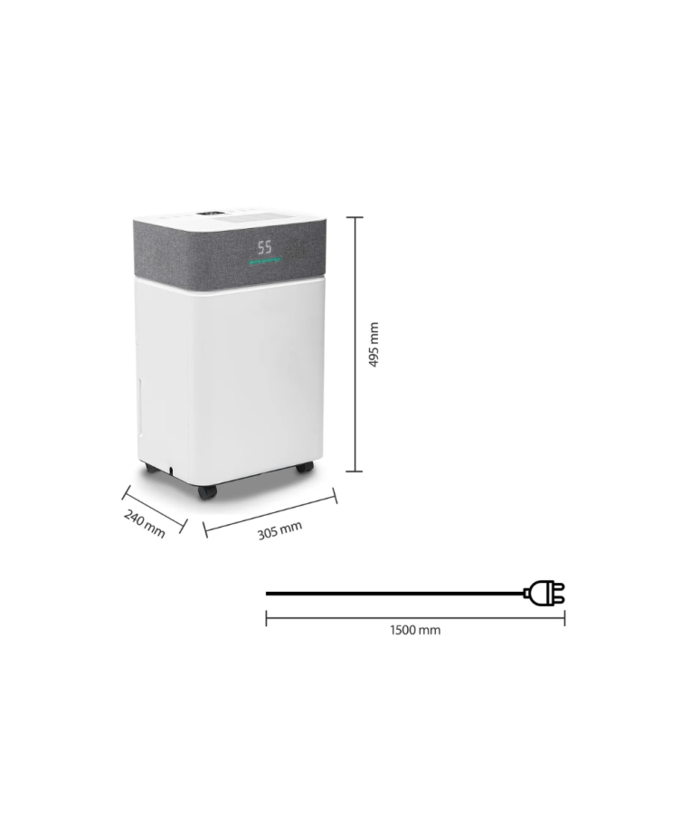 Kondensacinis oro sausintuvas Trotec TTK 55 E WiFi 9