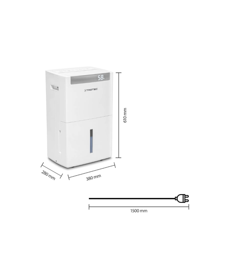 Inverterinis oro sausintuvas Trotec TTK-I 110 E WiFi 8