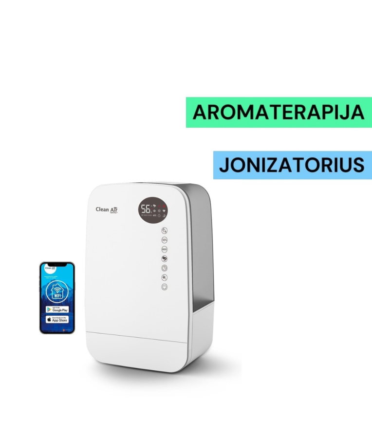Oro drėkintuvas Clean Air CA-607W Smart 1