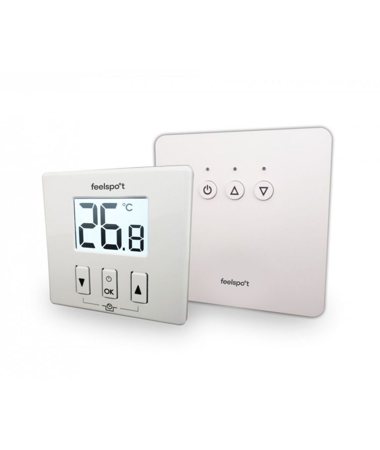 Belaidis neprogramuojamas termostatas (termoreguliatorius) Feelspot WTH20.16RF NEW 1
