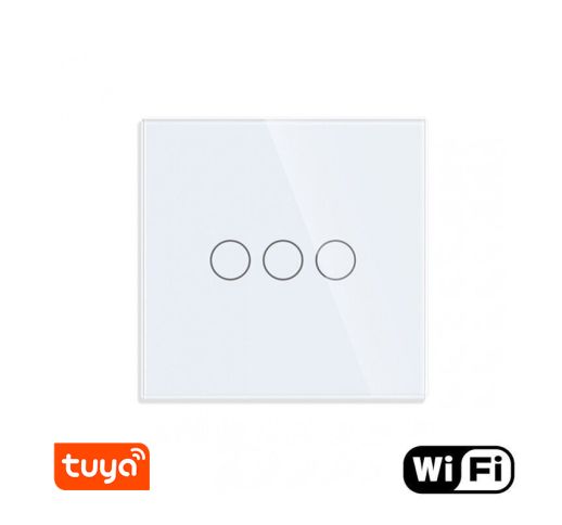 WiFi tripolis sensorinis jungiklis Feelspot, baltas 800W