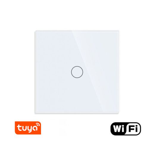 WiFi vienpolis sensorinis jungiklis Feelspot, baltas 800W