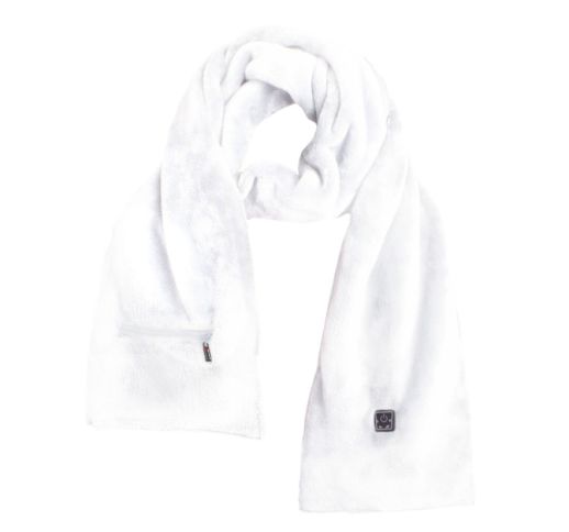Šildantis šalikas Glovii GA1, baltas