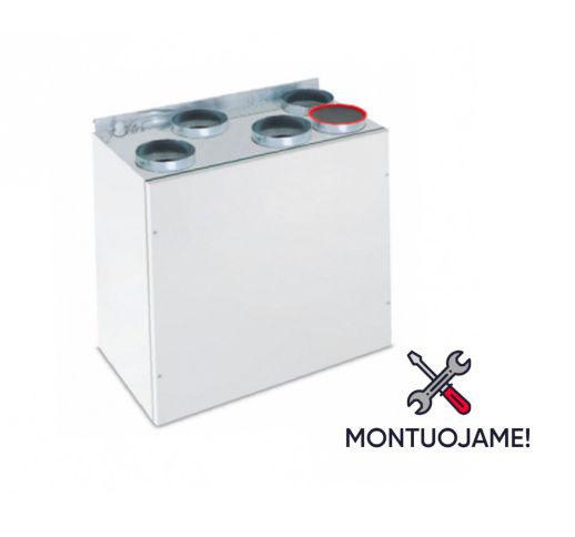 Rekuperatorius Domekt R 200 V su valdymo pulteliu C4.1