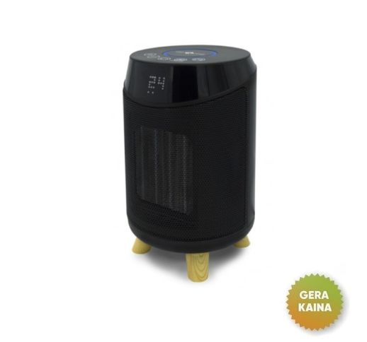Šildytuvas Air&Me Lison WiFi, juodas (prekė su trūkumais)