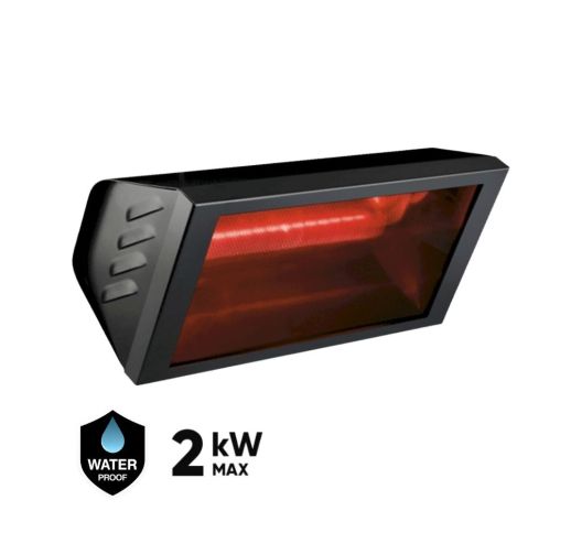 Halogeninis infraraudonųjų spindulių šildytuvas Helios Radiant Black