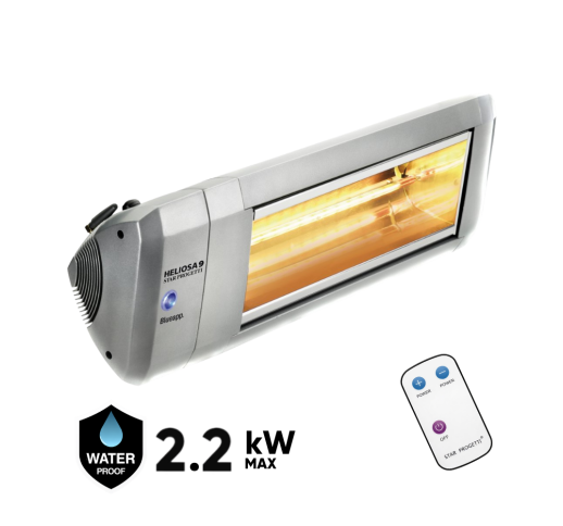 Halogeninis infraraudonųjų spindulių šildytuvas HELIOSA 9.2