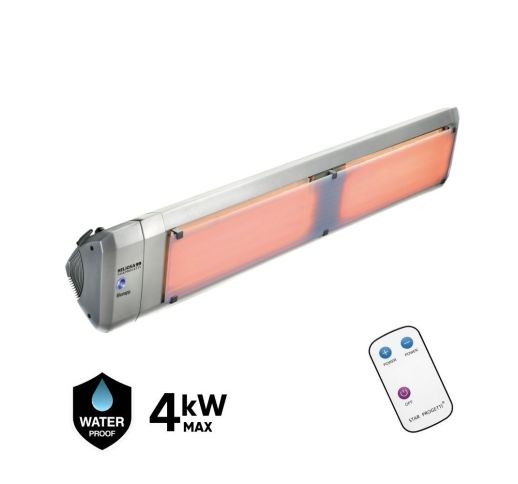 Halogeninis infraraudonųjų spindulių šildytuvas HELIOSA 99.3 (su šviesą slopinančiu stiklu)