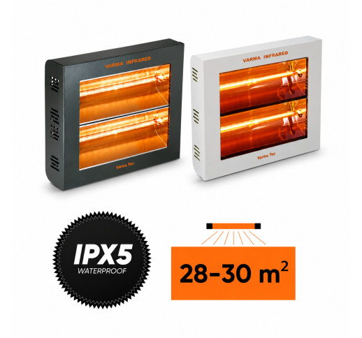 Halogeniniai infraraudonųjų spindulių šildytuvai VARMA V400/2V