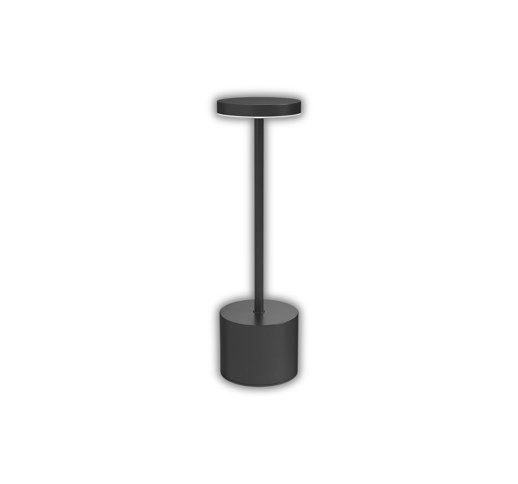 Stalinis LED šviestuvas Braytron LUXE, 2 W, juodas