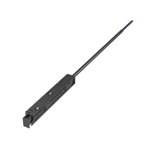 Magnetinio bėgelio maitinimo jungtis Braytron M20 SC01, 48 V DC, juoda
