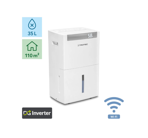 Inverterinis oro sausintuvas Trotec TTK-I 110 E WiFi