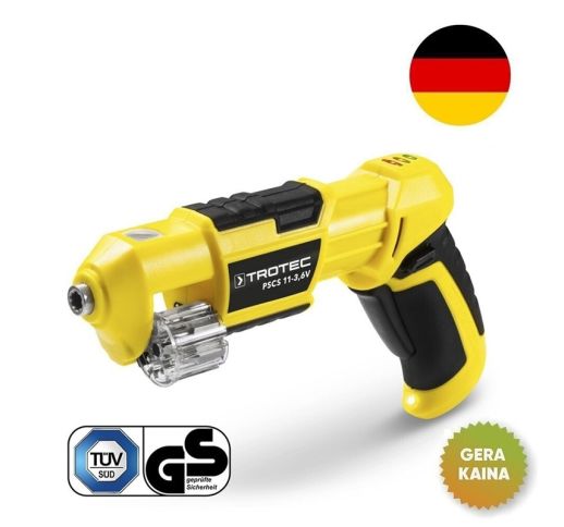 Akumuliatorinis suktuvas-gręžtuvas Trotec PSCS 11-3.6V (prekė su trūkumais)
