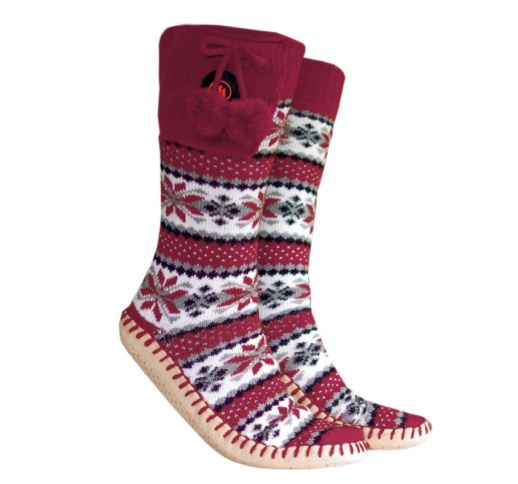 Šildomos šlepetės – kojinės Glovii GQ5