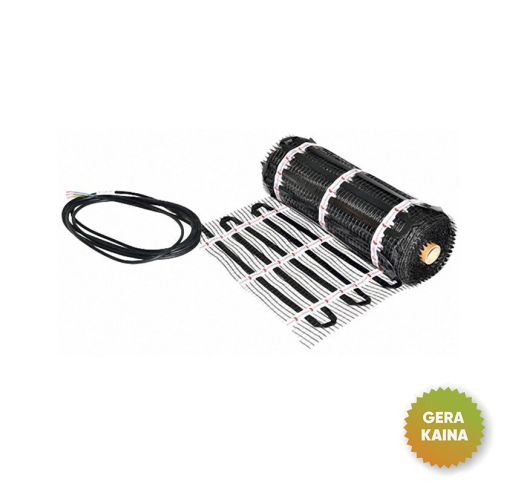 Grindinio šildymo tinklelis Warmset BLACK (prekė su trūkumais)