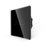 WiFi tripolis sensorinis jungiklis Feelspot, juodas 800W 2