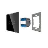 WiFi tripolis sensorinis jungiklis Feelspot, juodas 800W 5