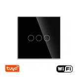 WiFi tripolis sensorinis jungiklis Feelspot, juodas 800W 1