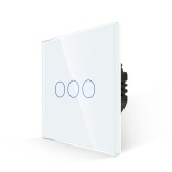 WiFi tripolis sensorinis jungiklis Feelspot, baltas 800W 4