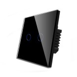 WiFi dvipolis sensorinis jungiklis Feelspot, juodas 800W 3