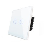WiFi dvipolis sensorinis jungiklis Feelspot, baltas 800W 3