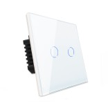 WiFi dvipolis sensorinis jungiklis Feelspot, baltas 800W 4