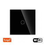 WiFi vienpolis sensorinis jungiklis Feelspot, juodas 800W 1