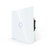 WiFi vienpolis sensorinis jungiklis Feelspot, baltas 800W 2
