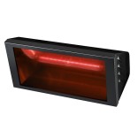 Halogeninis infraraudonųjų spindulių šildytuvas Helios Radiant Black