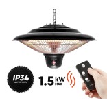 Anglies pluošto infraraudonųjų spindulių šildytuvas Trotec IR 1500 SC (prekė su trūkumais) 2