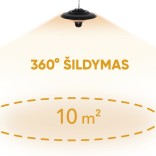 Anglies pluošto infraraudonųjų spindulių šildytuvas Trotec IR 1500 SC (prekė su trūkumais) 4