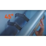 Anglies pluošto infraraudonųjų spindulių šildytuvas Veito BLADE S, juodas