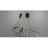 Maitinimo ar prailginimo jungtis modulinei sistemai OPL