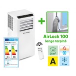 Mobilus oro kondicionierius Trotec PAC 2010 SH ir lango tarpinė Trotec AirLock 100