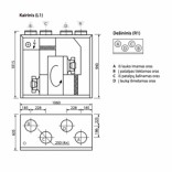 Rekuperatorius Domekt R 500 V