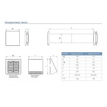 Sieninis mini rekuperatorius Aerauliqa Quantum HR 150
