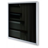 Stiklinės natūralaus šildymo plokštės ECOSUN G juoda 1