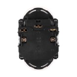 Dvigubas kištukinis lizdas Feelspot FSKL210B, juodas