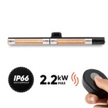 Halogeninis infraraudonųjų spindulių šildytuvas Trotec IR 2200 2