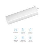 Išmanusis elektrinis karnizas užuolaidoms (4m) Feelspot FS-CMK04W WiFi, Tuya