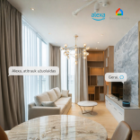 Išmanusis elektrinis užuolaidų bėgelis (4.2m) Feelspot FS-CM04W-5W WiFi, Tuya