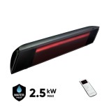 Halogeninis infraraudonųjų spindulių lauko šildytuvas Heliosa Black Evo 1