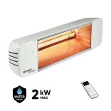 Halogeninis infraraudonųjų spindulių šildytuvas HELIOSA HIGH DESIGN 77 RADIO 1