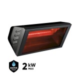Halogeninis infraraudonųjų spindulių šildytuvas Helios Radiant Black