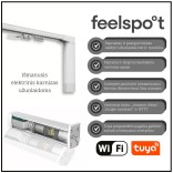 Išmanusis elektrinis karnizas užuolaidoms (6m) Feelspot FS-CM06W  WiFi, Tuya